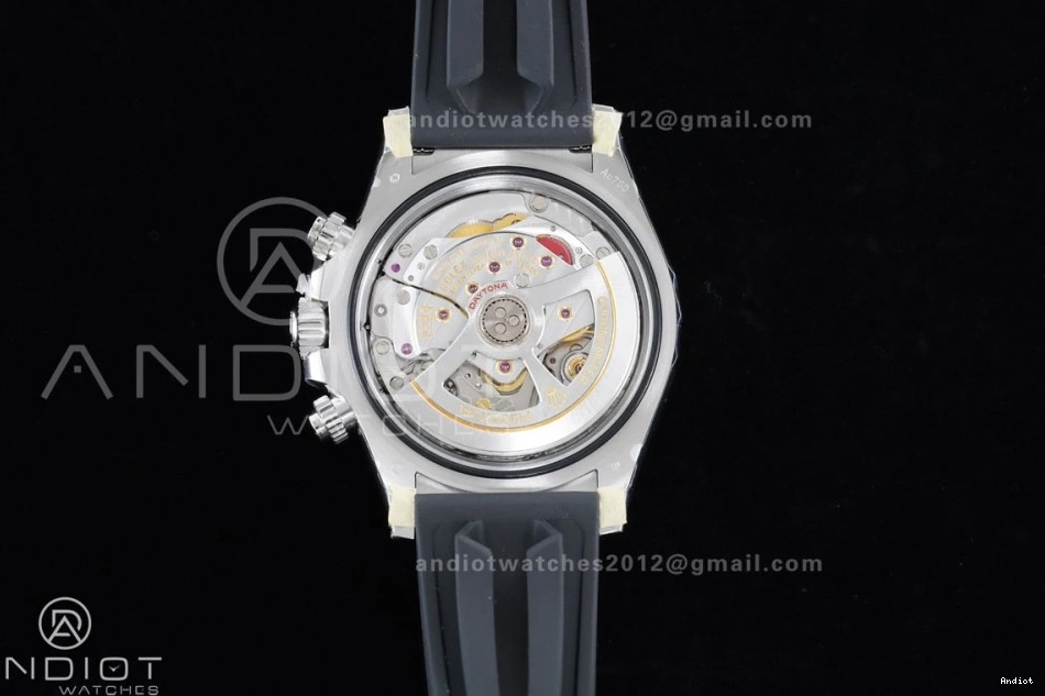 V2 Black VSF on Daytona Oysterflex 1:1 Dial Best VS4131 Gray Strap (Weighted) 126519 Edition 0419